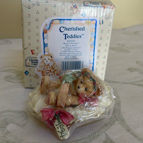 2/$15 CHERISHED TEDDIES BEARY CHRISTMAS 617253 - Picture 1 of 9